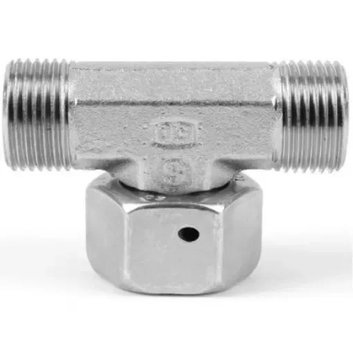 Parker Hydraulic Swivel Nut Tee - ET42LOMDCF product image