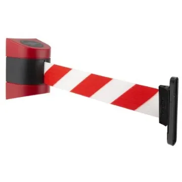 Tensator Red & White Plastic Retractable Barrier, 4.6m, Red, White Tape - 897-21-D3 product image