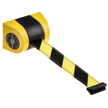 Tensator Black & Yellow Plastic Retractable Barrier, 4.6m, Yellow/Black Tape - 897-35-NV-D4 product image