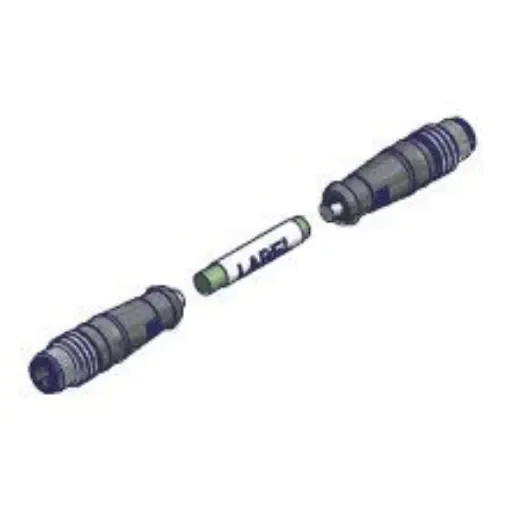 Molex Straight Male 4 way M12 to Straight Male 4 way M12 Sensor Actuator Cable, 1m - 120049-0417 product image