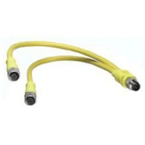 Molex Straight Female 3 way M12 x 2 to Straight Male 4 way M12 Sensor Actuator Cable, 3m - 120068-0195 product image