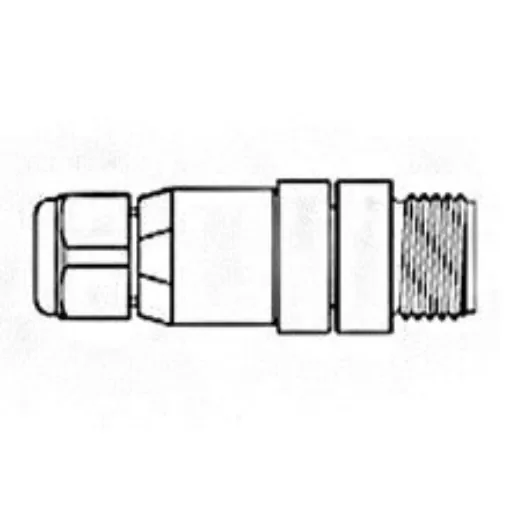 Molex Circular Connector, 4 Contacts, Cable Mount, M12 Connector, Plug, Male, IP67, Micro-Change Series - 130047-0035 product image