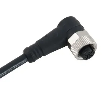 Molex Right Angle Female 4 way M12 to Unterminated Sensor Actuator Cable, 5m - 120069-0187 product image