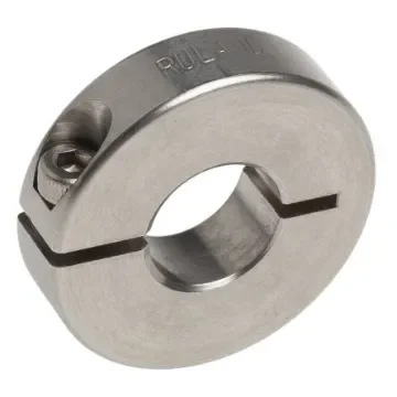 Ruland Shaft Collar, One Piece, Clamp Screw, Bore 12mm, OD 30mm, W 8mm, Stainless Steel - ENCL30-12MM-SS product image