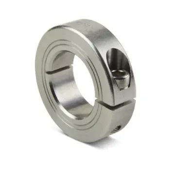 Ruland Shaft Collar, One Piece, Clamp Screw, Bore 40mm, OD 60mm, W 15mm, Stainless Steel - MCL-40-SS product image