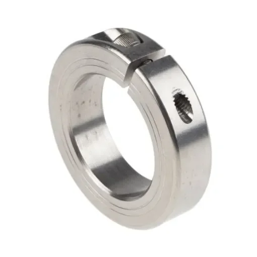 Ruland Shaft Collar, One Piece, Clamp Screw, Bore 50mm, OD 78mm, W 19mm, Stainless Steel - MCL-50-SS product image