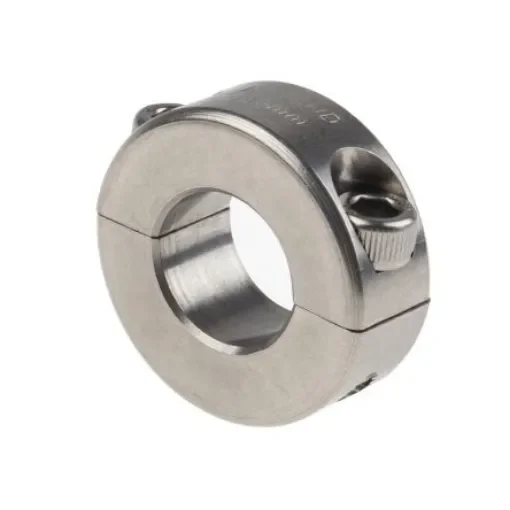 Ruland Shaft Collar, Two Piece, Clamp Screw, Bore 20mm, OD 40mm, W 15mm, Stainless Steel - MSP-20-SS product image
