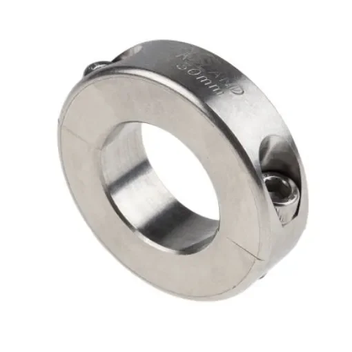 Ruland Shaft Collar, Two Piece, Clamp Screw, Bore 30mm, OD 54mm, W 15mm, Stainless Steel - MSP-30-SS product image