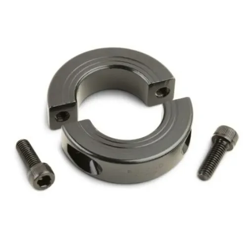 Ruland Shaft Collar, Two Piece, Clamp Screw, Bore 35mm, OD 57mm, W 15mm, Carbon Steel - MSP-35-F product image