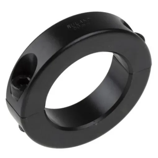 Ruland Shaft Collar, Two Piece, Clamp Screw, Bore 50mm, OD 78mm, W 19mm, Carbon Steel - MSP-50-F product image