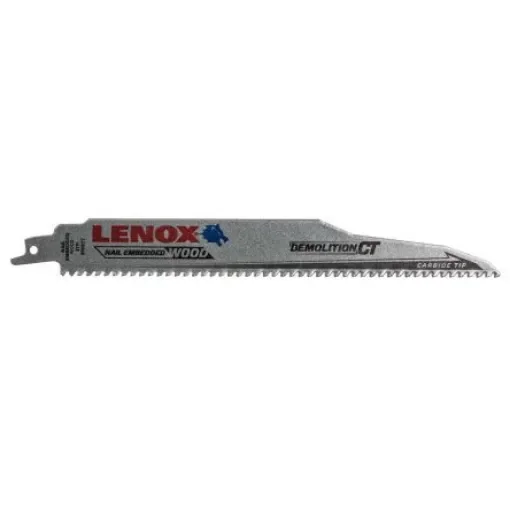 Lenox, 6 Teeth Per Inch 229mm Cutting Length Reciprocating Saw Blade, Pack of 1 - 1832143 product image