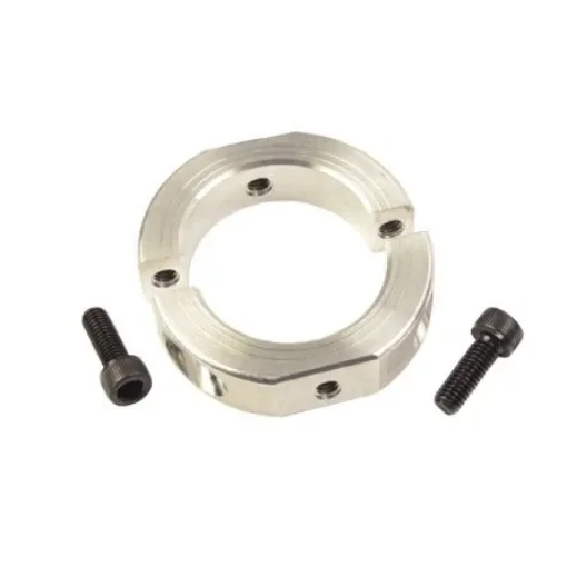 Ruland Shaft Collar, Two Piece, Clamp Screw, Bore 30mm, OD 54mm, W 15mm, Aluminium - OF-MSP-30-A product image