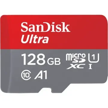 Sandisk 128 GB MicroSDXC Micro SD Card, Class 10, UHS-1 U1 - SDSQUAR-128G-GN6IA product image