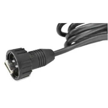 Amphenol Industrial Type A to A IP67 USB Connector - UA30FL-NAML-SB001 product image