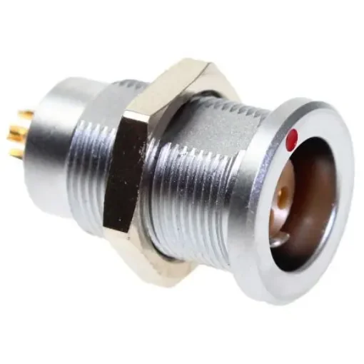 CAMDENBOSS Circular Connector, 4 Contacts, Panel Mount, Socket, Female, IP68, CamCirc CCB1 Series - CCB1S1/04 product image