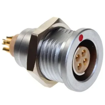 CAMDENBOSS Circular Connector, 4 Contacts, Panel Mount, Socket, Female, IP68, CamCirc CCB2 Series - CCB2S1/04 product image