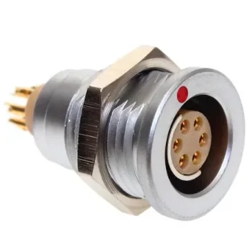 CAMDENBOSS Circular Connector, 6 Contacts, Panel Mount, Socket, Female, IP68, CamCirc CCB2 Series - CCB2S1/06 product image