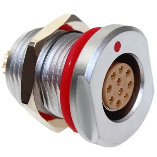 CAMDENBOSS Circular Connector, 10 Contacts, Panel Mount, Socket, Female, IP68, CamCirc CCM3 Series - CCM3S1/10 product image