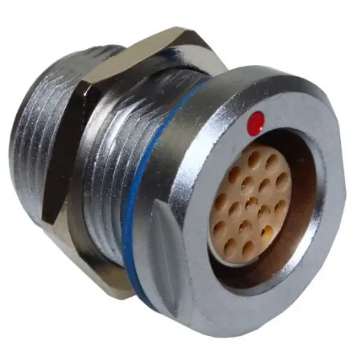 CAMDENBOSS Circular Connector, 16 Contacts, Panel Mount, Socket, Female, IP68, CamCirc CCM4 Series - CCM4S1/16 product image