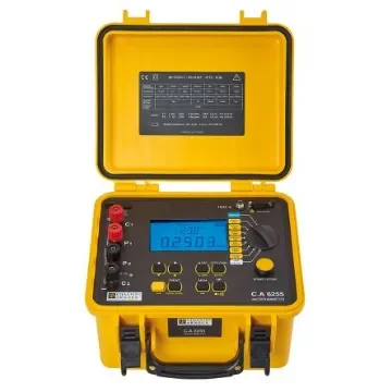Chauvin Arnoux CA 6255 Handheld Ohmmeter, 2500 O Max, 100nO Resolution, 4 Wire - P01143221 product image