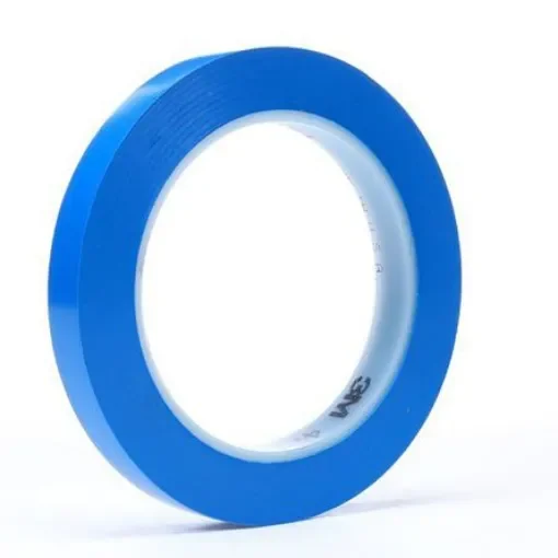3M Scotch 471 Blue Vinyl 33m Lane Marking Tape, 0.14mm Thickness - 471 25mmx33m blue product image