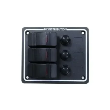 RS PRO Illuminated SPST, Latching Rocker Switch Panel Mount - 1748340 product image