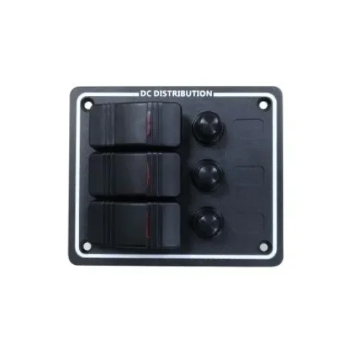 RS PRO Illuminated SPST, Latching Rocker Switch Panel Mount - 1748340 product image