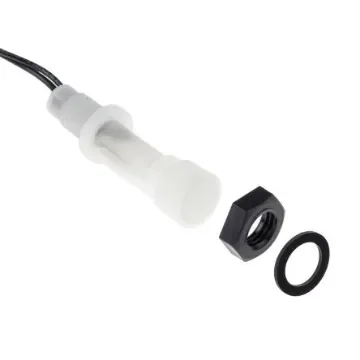 Sensata Cynergy3 LLF40 Series Horizontal Internal Polypropylene Float Switch, Float, 1m Cable, SPNO, 240V ac Max, 120V - LLF44Y100RF product image
