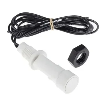 Sensata Cynergy3 LLF40 Series Horizontal Internal Polypropylene Float Switch, 1m Cable, SPNO, 240V ac Max, 120V dc Max - LLF48Y100RF product image
