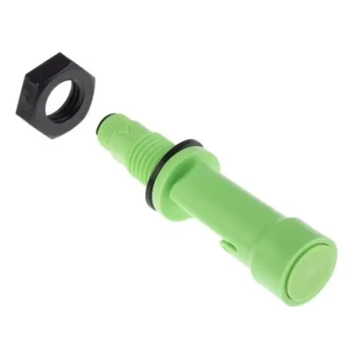 Sensata Cynergy3 LLF40 Series Horizontal Internal Polyvinylidene Fluoride Float Switch, Float, SPNO, 240V ac Max, 120V - LLF47YFP product image