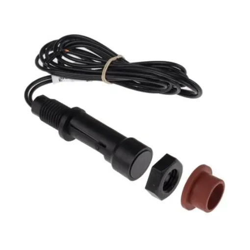 Sensata Cynergy3 LLF 70 Series Horizontal External Nylon Float Switch, Float, 1m Cable, SPNO, 240V ac Max, 120V dc Max - LLF73Y100RM product image