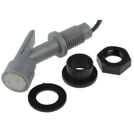 Sensata Cynergy3 LLF 70 Series Horizontal External Polyphenylene Sulfide Float Switch, Float, 1m Cable, SPNO, 300V ac - LLF76H100RN product image