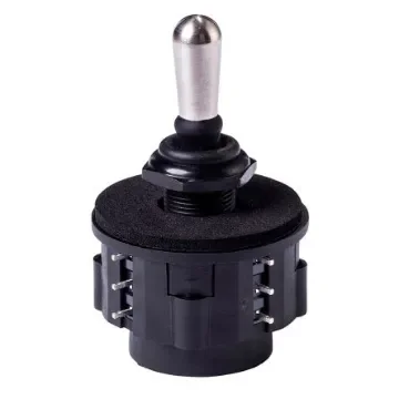 APEM 2-Axis Joystick Switch Lever, Dual Axis Potentiometric, 125V ac - NZBA0135 product image