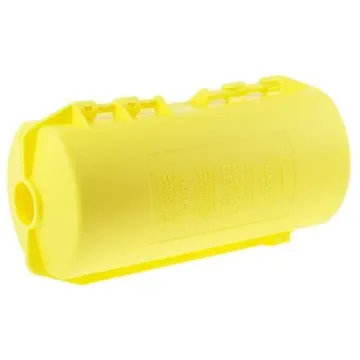 Brady Yellow 4-Lock Polypropylene Electrical Plug Lockouts, 9.91mm Shackle - HUBBELL PLUGOUT - LARGE PLUGOUT product image