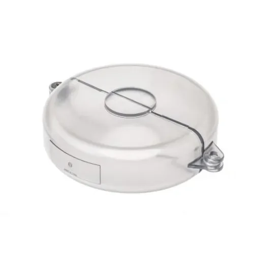 Brady Transparent 1-Lock Polycarbonate Gate Valve Lockout, 9.53mm Shackle, 127mm Attachment - TRANSPARENT GATE VALVE LOCKOUT 2.5" - 5" product image