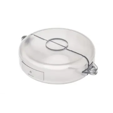 Brady Transparent 1-Lock Polycarbonate Gate Valve Lockout, 9.53mm Shackle, 165mm Attachment - TRANSPARENT GATE VALVE LOCKOUT - 5"-6.5" product image