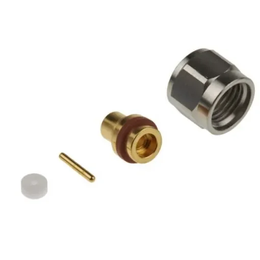 Cinch SMK Series, Plug Cable Mount SMA Connector, 50O, Solder Termination, Straight Body - 145-0693-002 product image