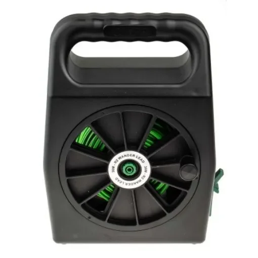 RS PRO Green Test Lead Extension Reel, 30m Cable Length, CAT II 1000V safety category - 1750168 product image