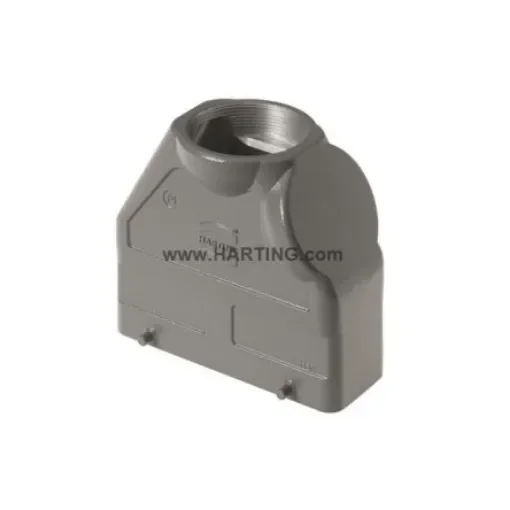 HARTING Han B Heavy Duty Power Connector Hood, M50 Thread, Top Entry - 19300240429 product image