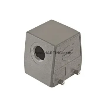 HARTING Han B Heavy Duty Power Connector Hood, M50 Thread, Side Entry - 19300320529 product image
