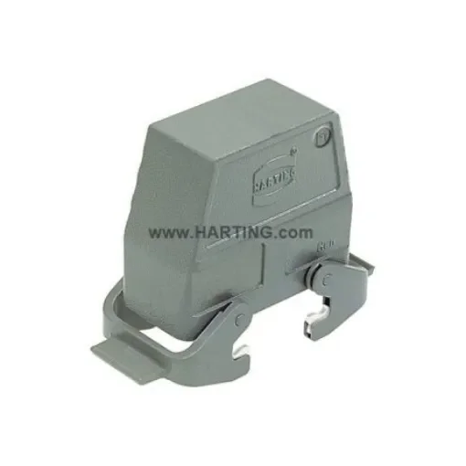 HARTING Han B Heavy Duty Power Connector Hood, M32 Thread, Side Entry - 19300100537 product image