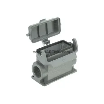 HARTING Han B Heavy Duty Power Connector Housing, M32 x 2 Thread, Side Entry - 19300160297 product image