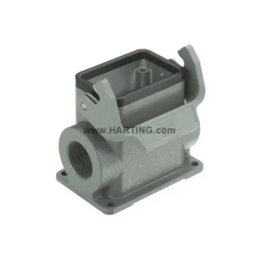 HARTING Han B Heavy Duty Power Connector Housing, M25 x 2 Thread, Side Entry - 19300100291 product image
