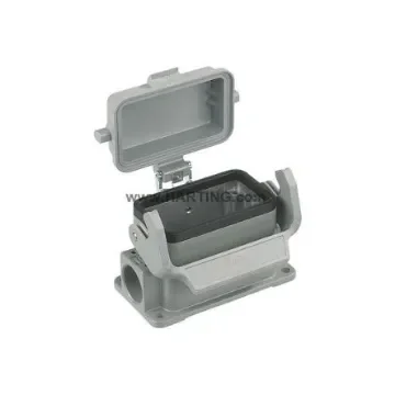 HARTING Han B Heavy Duty Power Connector Housing, M25 Thread, Side Entry - 19300241296 product image
