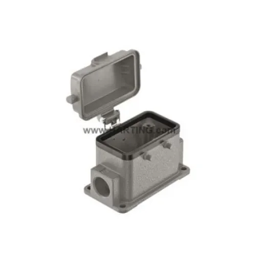 HARTING Han B Heavy Duty Power Connector Housing, M20 Thread, Side Entry - 19300101225 product image