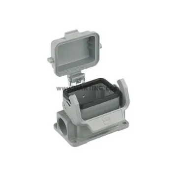 HARTING Han B Heavy Duty Power Connector Housing, M25 x 2 Thread, Side Entry - 19300162296 product image