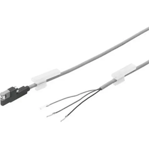 Festo Proximity Sensor Pneumatic Position Detector, IP65, IP68, 30V dc, PNP Operation, SMT-10G, with LED indicator, - SMT-10G-PS-24V-E-2,5Q-OE product image