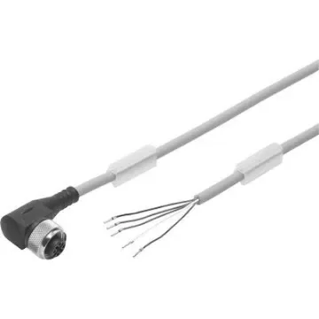 Festo Cable, NEBU Series, For Use With Energy Chain, High Mechanical Load - NEBU-M12W5-K-5-LE5 product image