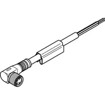 Festo Cable, NEBU Series, For Use With Energy Chain, High Mechanical Load - NEBU-M8W4-K-10-LE4 product image
