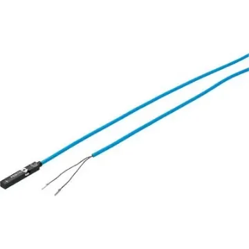 Festo Electronic Proximity Sensor Pneumatic Position Detector, IP65, IP68, 18V dc, SDBT-MS, with LED indicator, 579072 - SDBT-MS-20NL-ZN-E-10-LE-EX6 product image